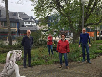 Mai 21. Burgunderplatz Reinigung