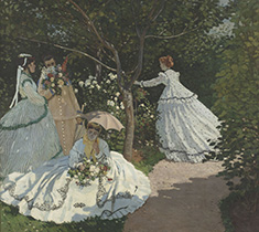  , Claude Monet [14.11.1840 - 6.12.1926], Französischer Maler des Impressionismus, Datierung: 1867, Material/Technik: Gemälde / Öl auf Leinwand, Bildmaß 225 x 205 cm,  , Inventar-Nr.: RF2773, Artist: Claude Monet   FOR USE ONLY IN GERMANY, SWITZERLAND OR AUSTRIA, Copyright: bpk / RMN - Grand Palais / Hervé Lewandowski
